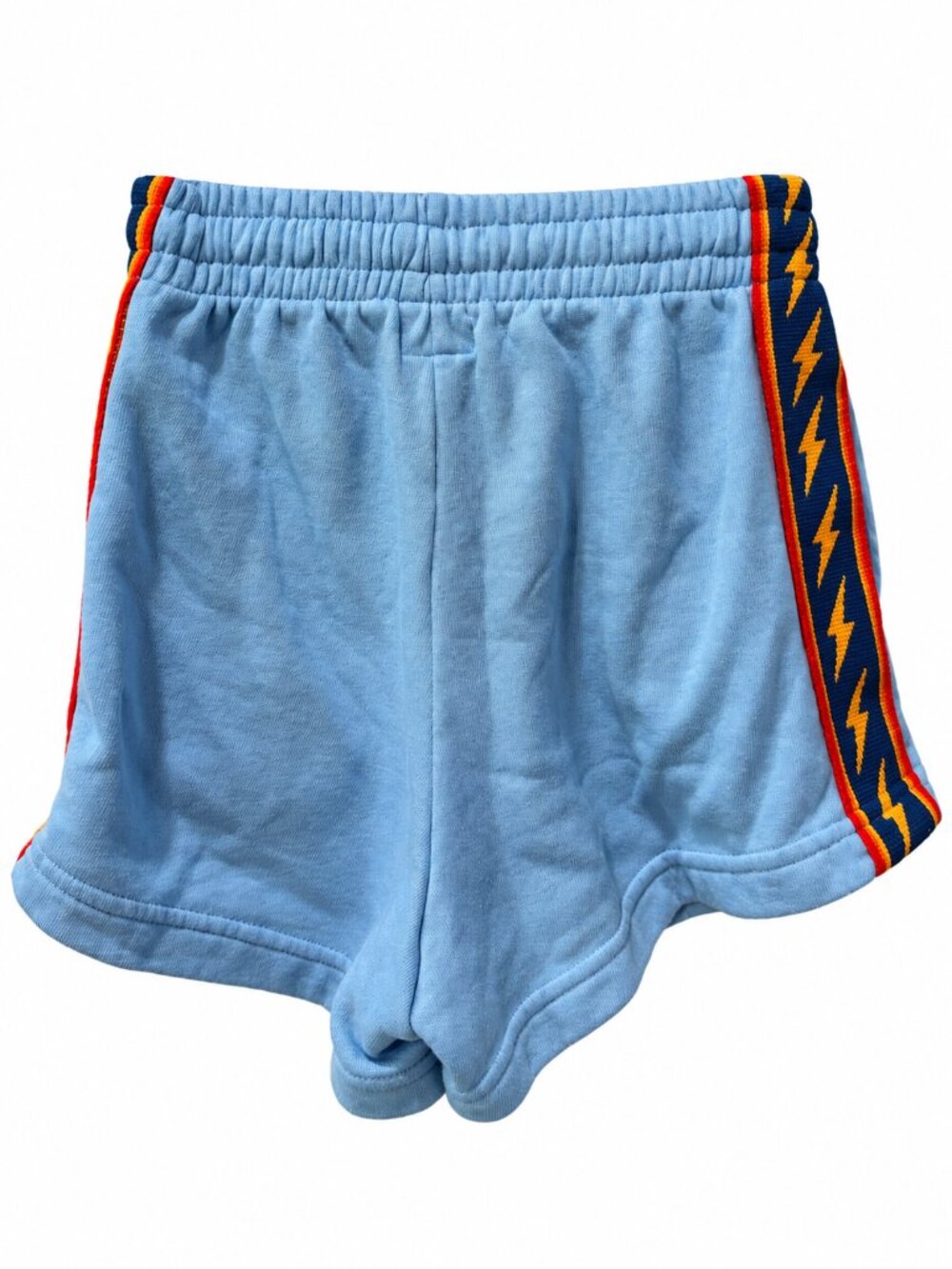 Aviator Nation Women's Light Blue Lightning Bolt Shorts Size XS - Picture 3 of 3